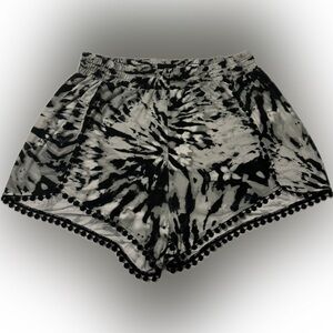 Tie Dye Print Shorts